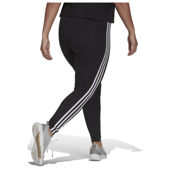 Adidas Γυναικείο κολάν Essentials 3-Stripes Leggings (Plus Size)